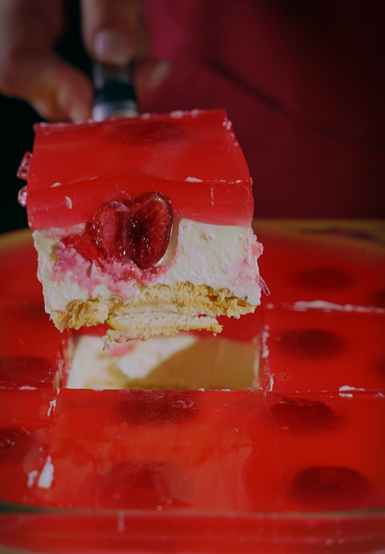 Γλυκό ψυγείου με κεράσια