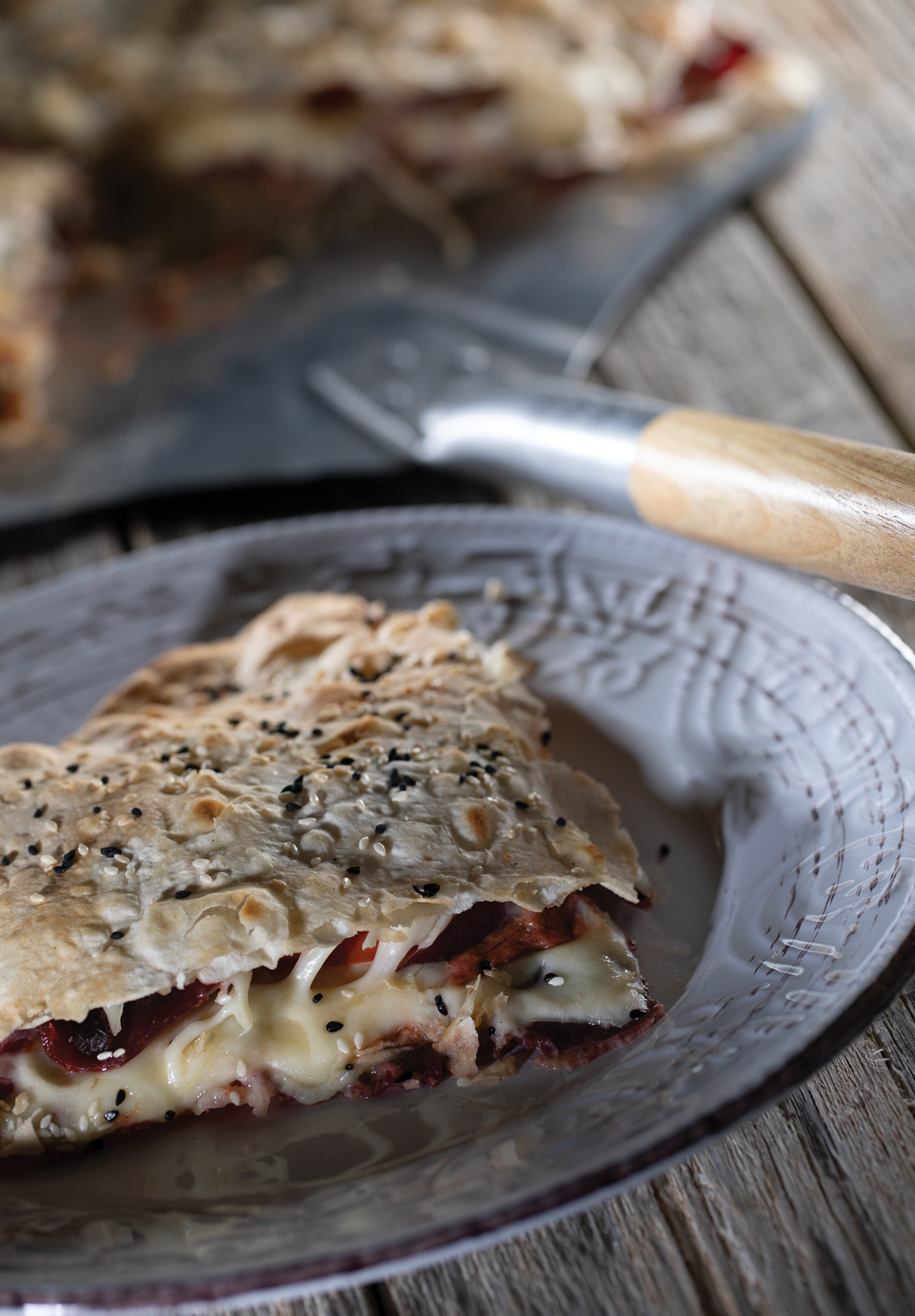 Πίτα Καισαρείας (Παστουρμαδόπιτα)