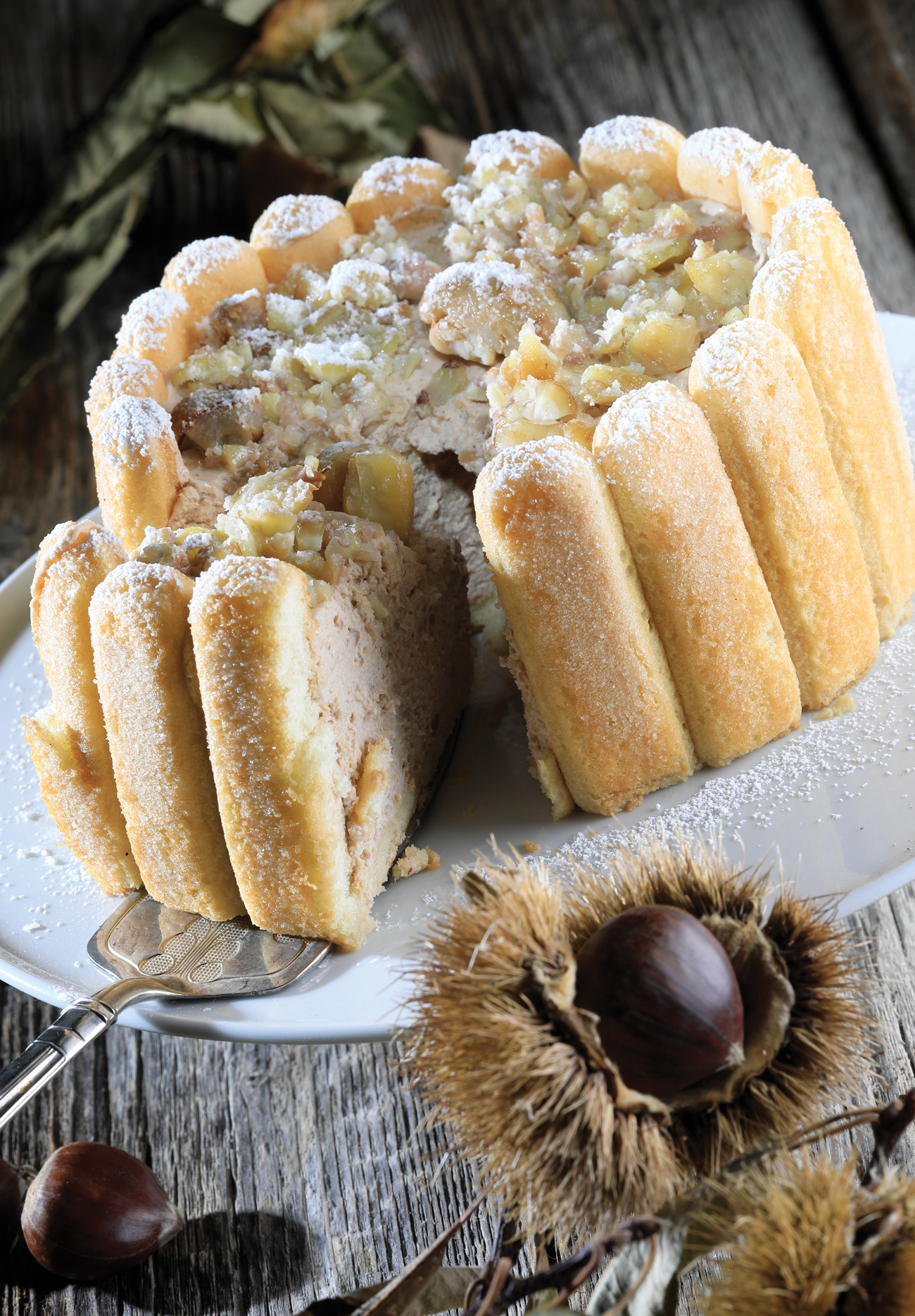 Τούρτα μους κάστανο