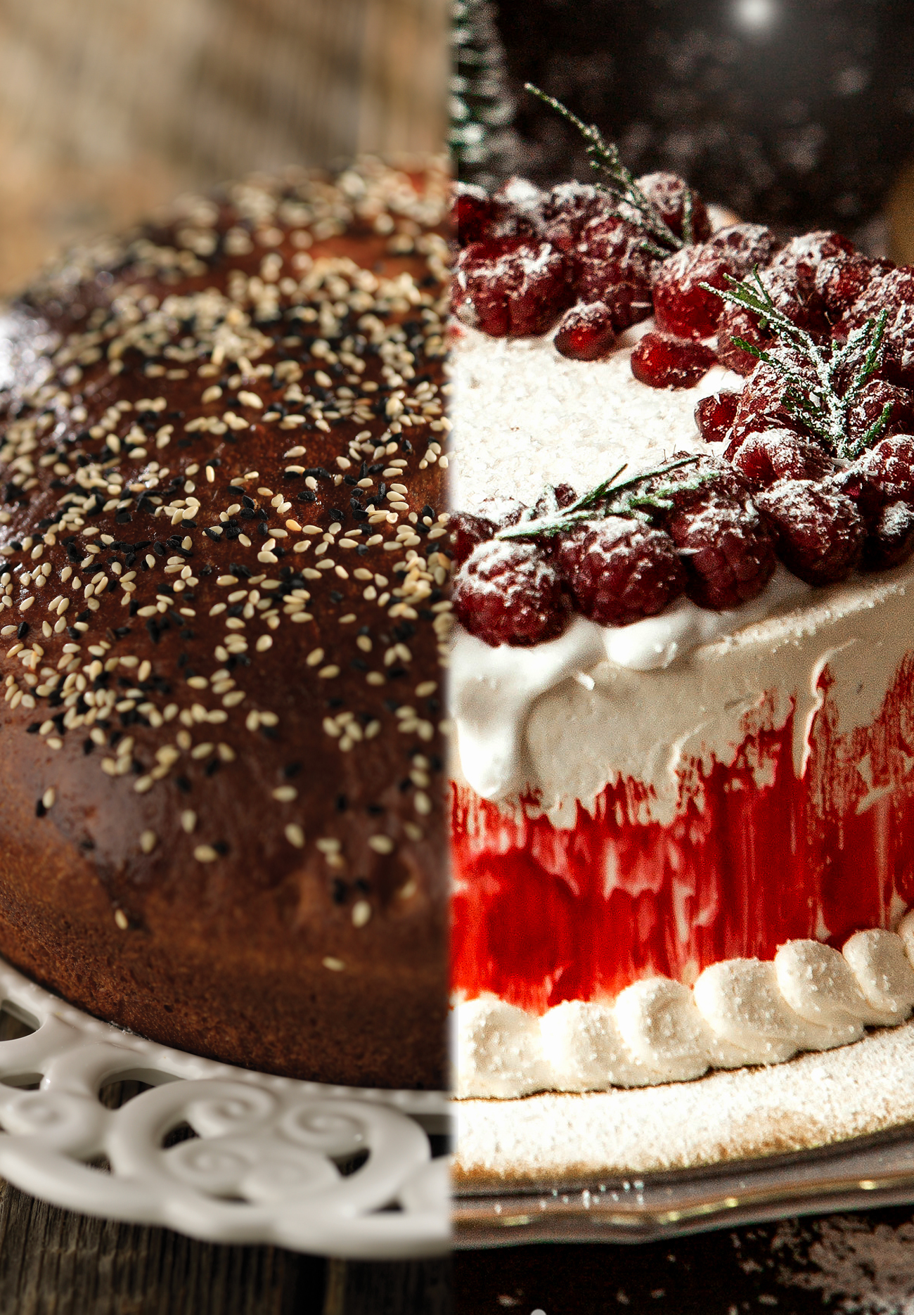 Βασιλόπιτα Τσουρέκι ή Βασιλόπιτα Κέικ