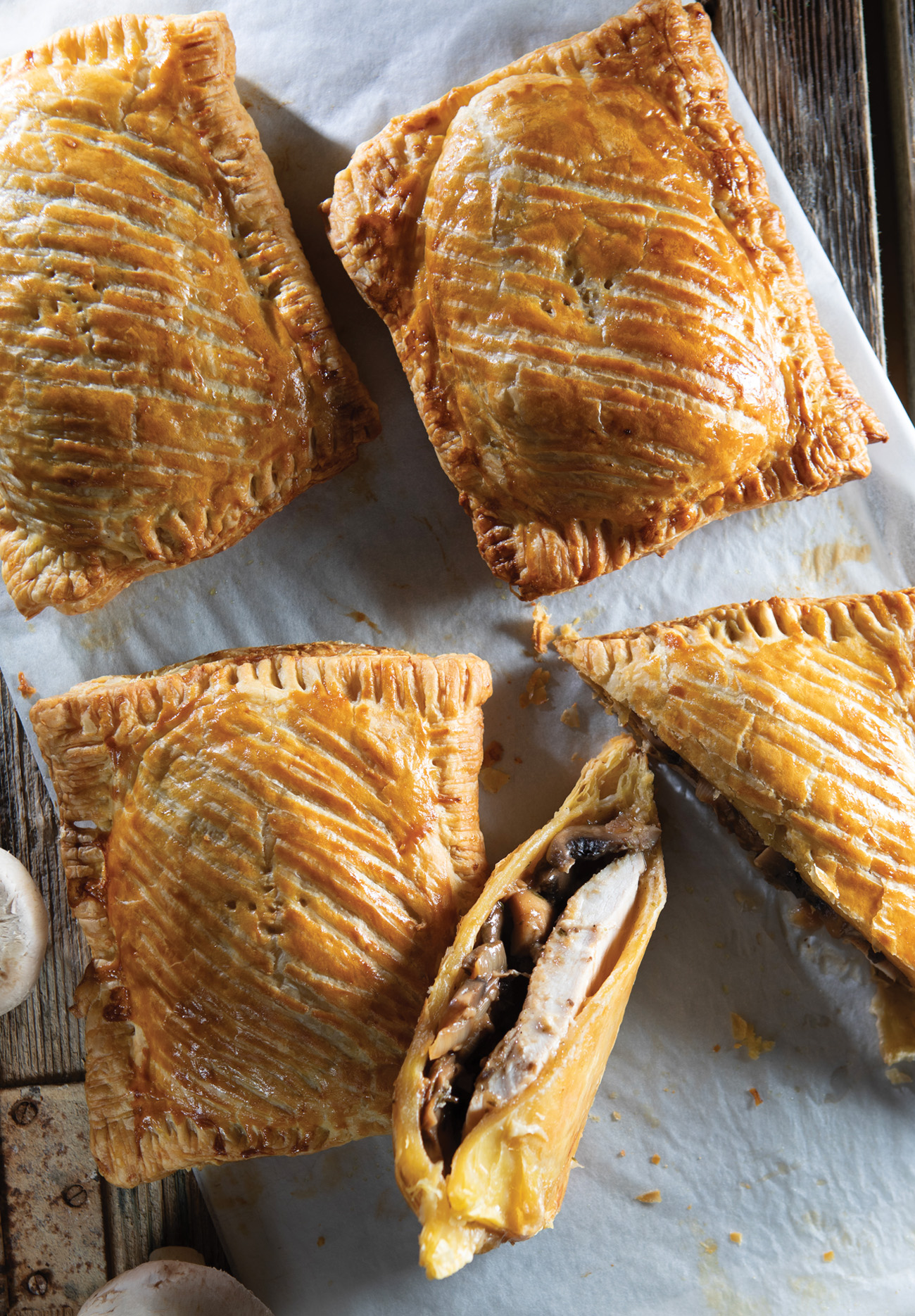 Κοτομανιταρόπιτες