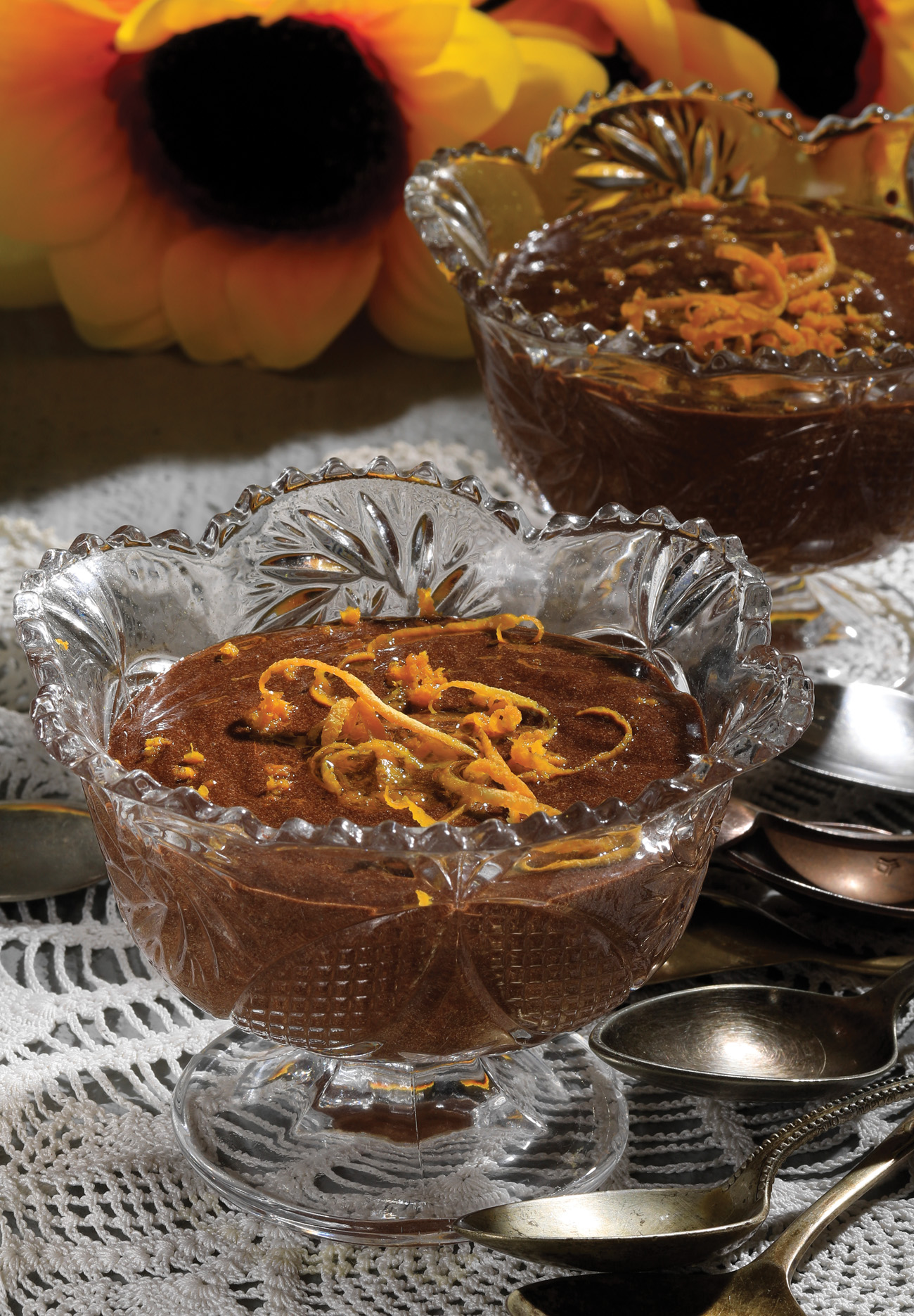 Μους σοκολάτα με ελαιόλαδο